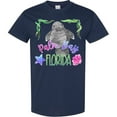 thumbnail image 3 of Inktastic Palm Bay Florida Cute Swimming Manatee T-Shirt, 3 of 5