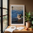 thumbnail image 6 of Serenity's Shoreline - Piraeus Greece Photography Wildlife Bird Lake Nature Water Scenic Aquatic Oak Framed Wall Art Print 6 x 8 inches, 6 of 59