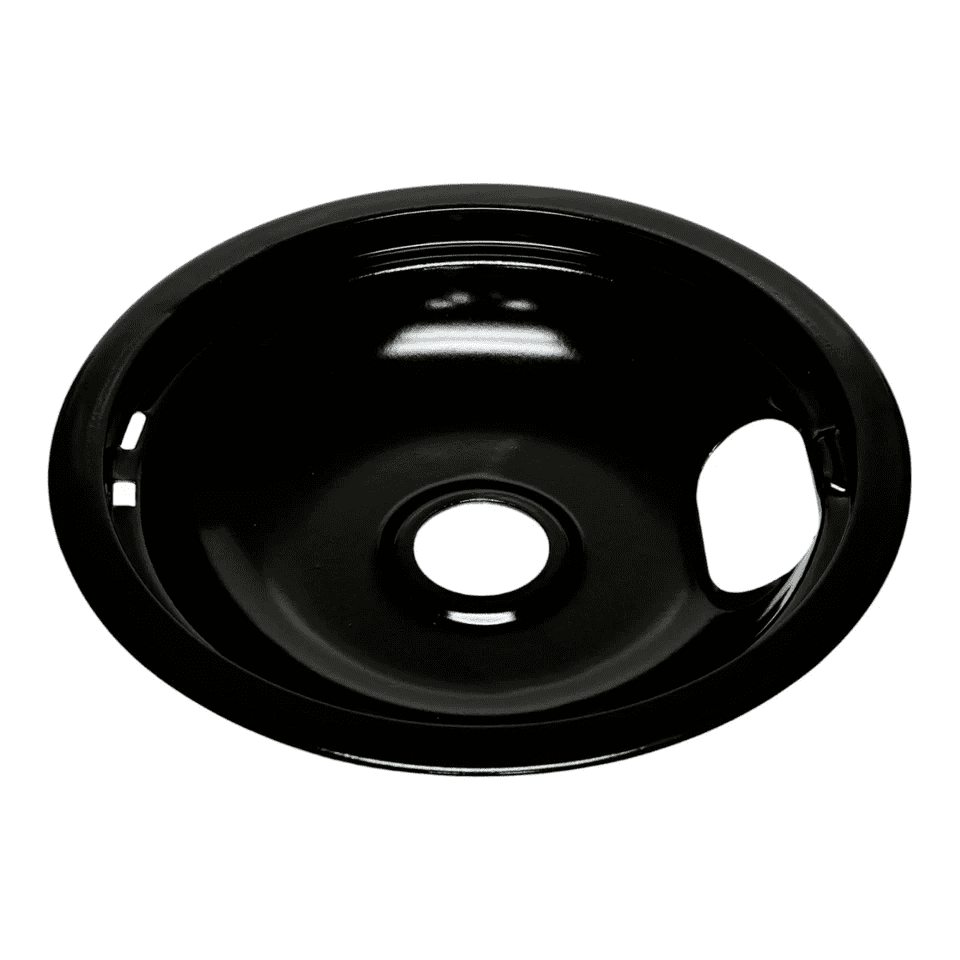 Replacement Black Drip Pan Set for Electric Range, 4-Pack