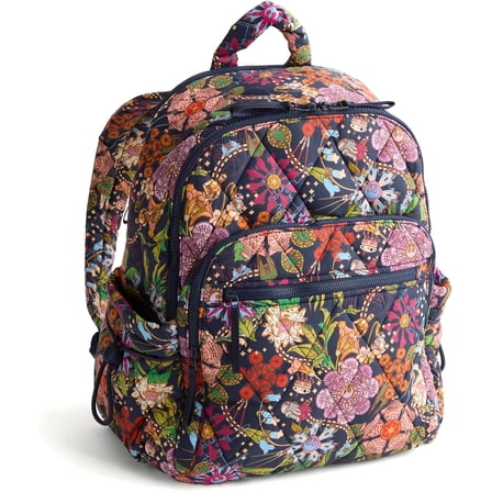 Vera Bradley Women's Star Wars Featherweight Nylon Bancroft Backpack, Power the Force Floral, One Size
