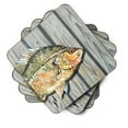 thumbnail image 2 of Croppie Fish on Pier Foam Coaster Set of 4, 2 of 3