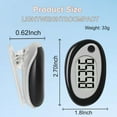 thumbnail image 4 of Wbeng 3D Pedometer for Walking, Pedometer Walking Simple 3D Step Counters with Clip and Lanyard, Activitie Fitness Tracker, Accurately Track Steps for Kids Adults, 4 of 6