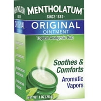 Mentholatum Original Ointment Soothing Relief, Aromatic Vapors - 1 oz