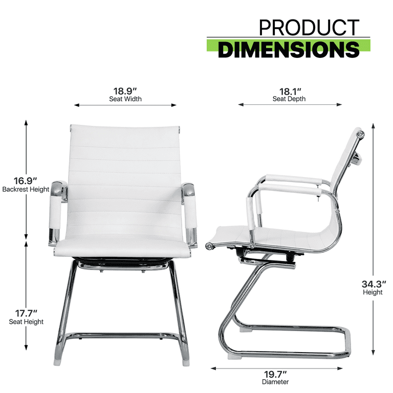 Big And Tall Office Chair With 3D Flip Arms, 500lbs PU Leather Home