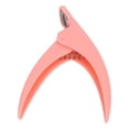 thumbnail image 5 of Yajisi Professional Nail Art Clipper Manicure Nail Tip Cutter Robust Simple Operating Fake False Nail Trimmer for Acrylic Extension DIY Pink U-Shaped French Style Scissors Grooming Tool (5.51 inches), 5 of 9