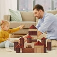 thumbnail image 3 of segolike Wooden Building Blocks Geometry Blocks Toys Motor Skill Develop Stacking Bricks 32x31.5x5cm, 3 of 9