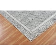 thumbnail image 5 of Casavani Geometric Kilim Indian Gray Cotton Carpet Eco-Friendly Dhurrie 3x5 Feet, 5 of 5