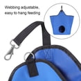 thumbnail image 4 of Soidarity Bolsa de alimentación lenta para animales, tela Oxford, bolsa colgante de gran capacidad, organizador reutilizable, alimentador Cuidado ecuestre y deportes Azul, 4 of 6