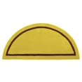 thumbnail image 2 of Minuteman H-6 Half Round Rug Amber- Green, 2 of 3