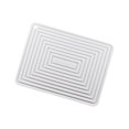 thumbnail image 1 of facefd Waterproof Dish Drying Mat Hot Pot Holder Heat Resistant Pad Heat Dish Draining Mat white, 1 of 9