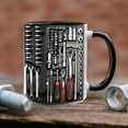 thumbnail image 2 of HAOMONZEN Funny Coffee Mug Mechanic Toolbox Set Car Mechanic Gift Mechanic Toolbox Set Ceramic Mug Great Customized Gifts for Birthday Christmas Thanksgiving Anniversary 11 Oz Coffee Mug Sale, 2 of 7