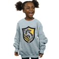 thumbnail image 2 of Harry Potter Girls Hufflepuff Crest Flat Sweatshirt, 2 of 5