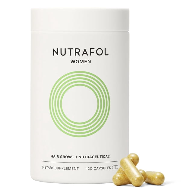 Women's Hair Growth Supplements, Ages 18-44, Clinically Proven for Visibly Thicker and Stronger Hair, Dermatologist Recommended - 1 Month Supply