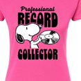 thumbnail image 3 of Peanuts - Snoopy Record Collector - Juniors Fitted Graphic T-Shirt, 3 of 6