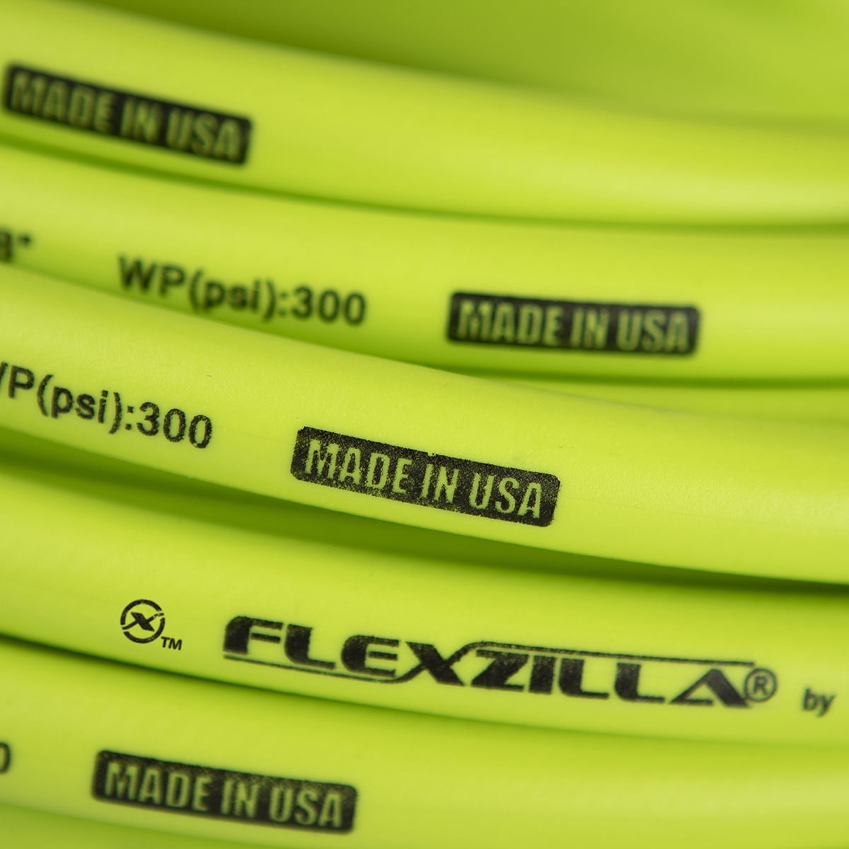Flexzilla® Air Hose Kit, 3-Piece, 1/4" x 100', ZillaGreen®, with ColorConnex® Coupler and Plug, Type D, Red
