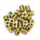 thumbnail image 1 of Inserto de rosca, 302 accesorios autorroscantes de acero al carbono (interior M2 * 0.4 exterior M4.5 * 0.5) de 20 piezas(内 M2 * 0.4 外 M4.5 * 0.5 长 6 mm), 1 of 8