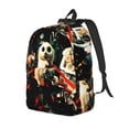 thumbnail image 1 of Goofa The Nightmare Before Christmas Pattern Durable Canvas Daypack - High-Quality Vintage Backpack, Compact & Versatile for Travel and Everyday Use-Medium, 1 of 5