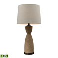 thumbnail image 1 of ElkGroup International D129-LED Wrapped Rope LED Table Lamp in Dark Brown And Sandstone, 1 of 1