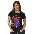 thumbnail image 4 of PACMAN Halloween Lets Play Ghosts Women's T Shirt Ladies Tee Brisco Brands S, 4 of 5