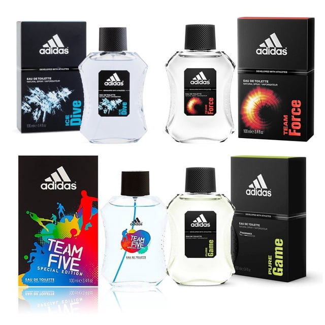 Paquete 4 Perfumes para Hombre Adidas EDT 100ML