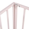 thumbnail image 6 of Queen Size Montessori Floor Bed with Safety Fence and Door, Metal Floor Bed Frame with Rails, Minimalist Versatile Floor Bed for Children Bedroom, Toddlers, Boys Girls, Kids Playroom, Pink, 6 of 7