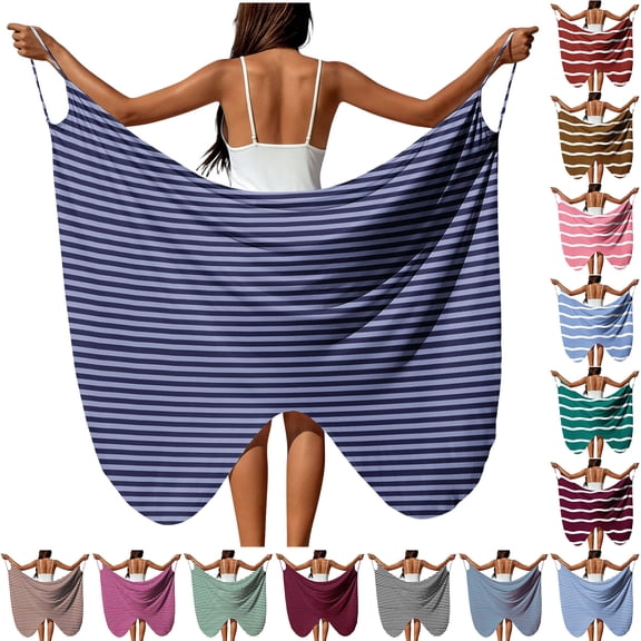 Frostluinai Butterfly Cover Up Beach Dress Swim Cover Spaghetti Strap Wrap Dress Lightweight Sarong Plus Size Striped Coverups Beach Essentials
