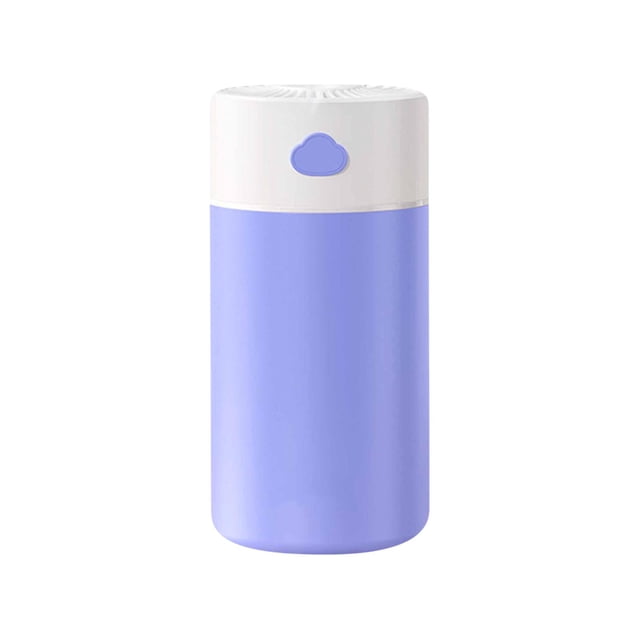Cloud USB Humidifier,Mini Portable Aromatherapy Diffuser,Home Car Office Use,400ML Large Capacity,Quiet Mist Moisturizer,Night Light Mode,Auto Shutoff Safe Operation,Travel Compact Air Humidifier