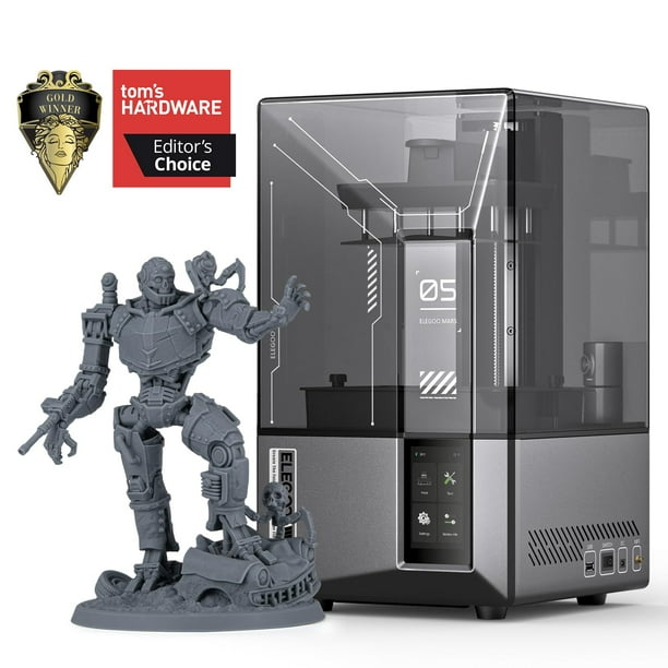 Impresora 3D ELEGOO Mars 5 Ultra 9K MSLA Resin con WiFi e IA