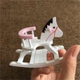 thumbnail image 4 of Doll House Mini Furniture Small Wooden Horse Decoration Shooting Props, 4 of 8