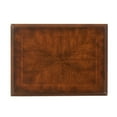 thumbnail image 3 of Bowery Hill Traditional Wood Nesting Table in Cherry Dark Brown (Set of 3), 3 of 5