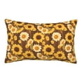 thumbnail image 3 of Salouo Vintage Wood Grain Sunflower A Print Print Pillow Case Cover,Wrinkle-Free Bed Pillow Cover Pack of 1 Home Decor Fade-Resistant and Stain-Resistant ,Pillows Not Included -16"x24", 3 of 8