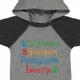 thumbnail image 4 of Inktastic Pennsylvania Grandma and Grandpa Love Me Boys or Girls Baby Bodysuit, 4 of 5