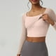 thumbnail image 2 of Ropa de trabajo,Camiseta de verano de manga larga con cuello redondo para mujer, blusa informal y cómoda, corte regular, material suave, ideal para uso doméstico y laboral, sopatenor, 2 of 7