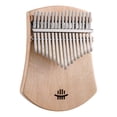 thumbnail image 1 of hluru 17-Key Finger Thumb Piano Portable Musical Instrument Solid Wood, 1 of 8