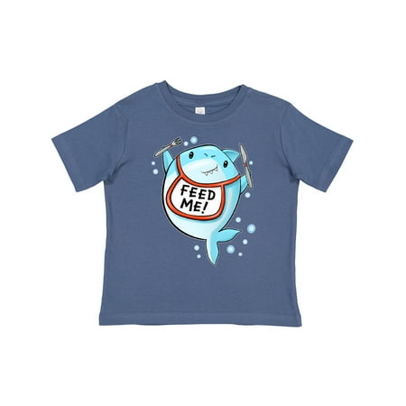 

Inktastic Feed Me! - Cute Shark Gift Toddler Boy or Toddler Girl T-Shirt