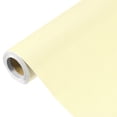 thumbnail image 1 of Uxcell Papel Tapiz Autoadhesivo y Despegable Color Sólido Vinilo Papel Tapiz Decorativo Color Caqui Amarillo 197"x15.7", 1 of 7