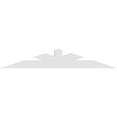 thumbnail image 4 of 60"W x 10"H x 4"D x 4"F, 4/12 Pitch, Saratoga Architectural Grade PVC Gable Bracket, 4 of 8