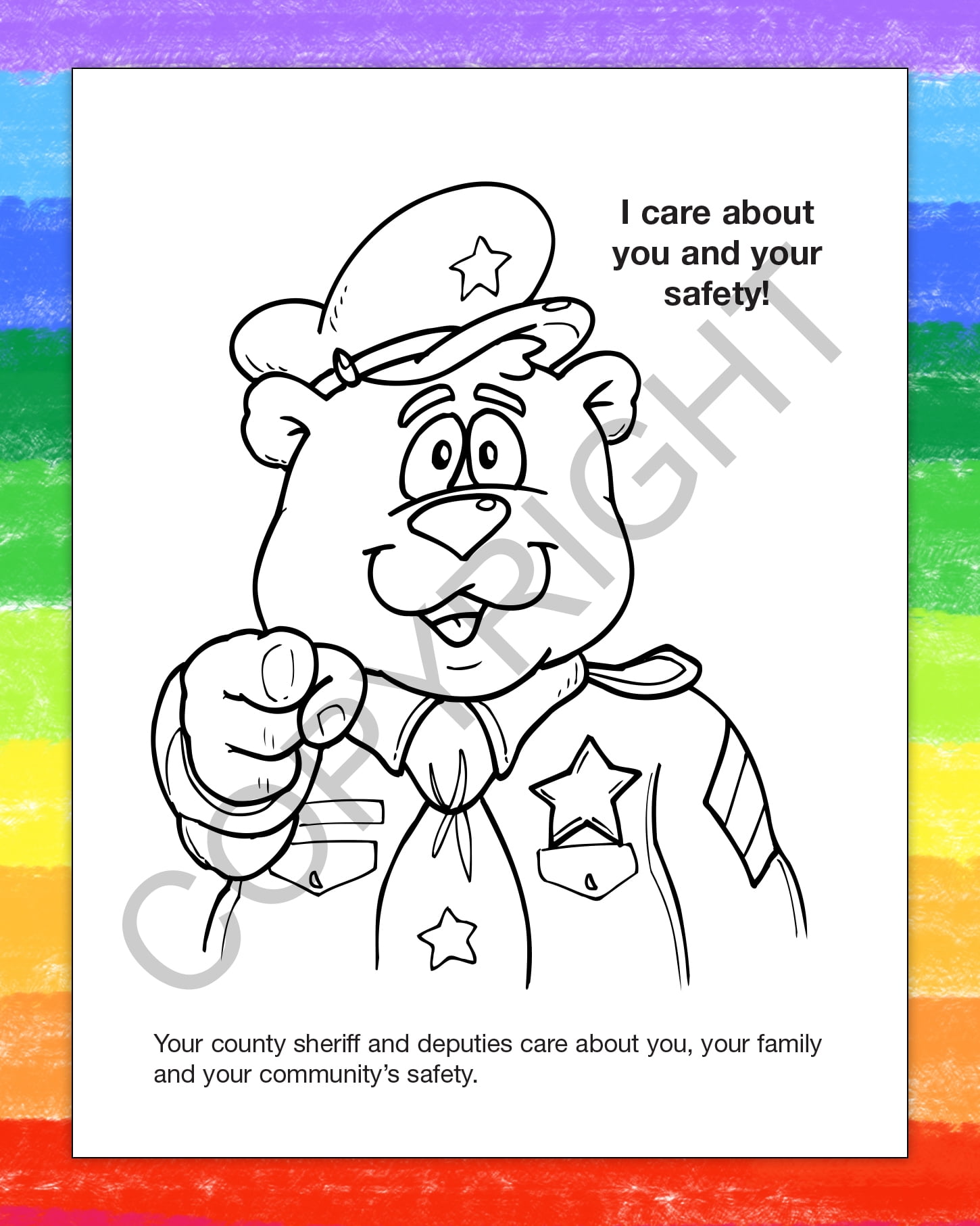 ZoCo: 25 Pack - Your Sheriff is Your Friend - Kid's Coloring & Activity Books