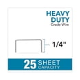 thumbnail image 4 of Staple Cartridge, 0.25" Leg, 0.5" Crown, Steel, 210/cartridge, 5 Cartridges/pack, 1,050/pack | Bundle of 10 Packs, 4 of 6