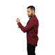 thumbnail image 3 of Camisa Platini WSL9302 Wine Para Hombre 1 Pz, 3 of 5