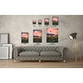 thumbnail image 3 of Awkward Styles Pink Clouds Canvas Art Beautiful LA View Printed Decor Gifts from Los Angeles Urban Fine Art Collection American Decor Style Los Angeles Cityscape Canvas Pink Canvas Print Art, 3 of 7