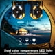 thumbnail image 3 of Ventilador de camping portátil recargable RUNTOP con luz LED de 8 pulgadas, 3 of 7