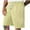 Beige, variant on Yaoyar Mens Elastic Waist Athletic Shorts Classic Solid Color Shorts with Pocket Drawstring Lace-Up Home Half Shorts Pants