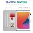 thumbnail image 5 of iPad Case 9.7 Inch 2017 2018/iPad air Case/iPad Air 2 Case, Protective PU Leather Adjustable Stand Auto Wake/Sleep Smart Case for iPad 9.7 inch(6th Gen,5th Gen)/iPad Air 2/iPad Air,E, 5 of 7