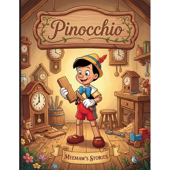 Pinocchio for Kids: A Fun and Simple Retelling of the Classic Tale for Ages 3-6, (Paperback)