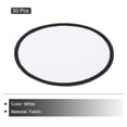 thumbnail image 3 of Uxcell 30pcs Sublimation Patch Blank, 6cm/2.36" Fabric Iron-on Blank Heat Transfer Repair Patch DIY Crafts White, 3 of 6