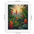 thumbnail image 2 of Paint By Numbers Kit for Adults Beginner - DIY Tropical Sunset Jungle Bloom Canvas Painting Kits for Adults, Frameless Paint By Number for Adults for Home Wall Decor 16x20 Inch, 2 of 7