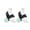 Two black upgraded m, variant on Gieenan Reusable Ankle Fitness Band With Secure Closure Lower Body Sculpting Training Tool