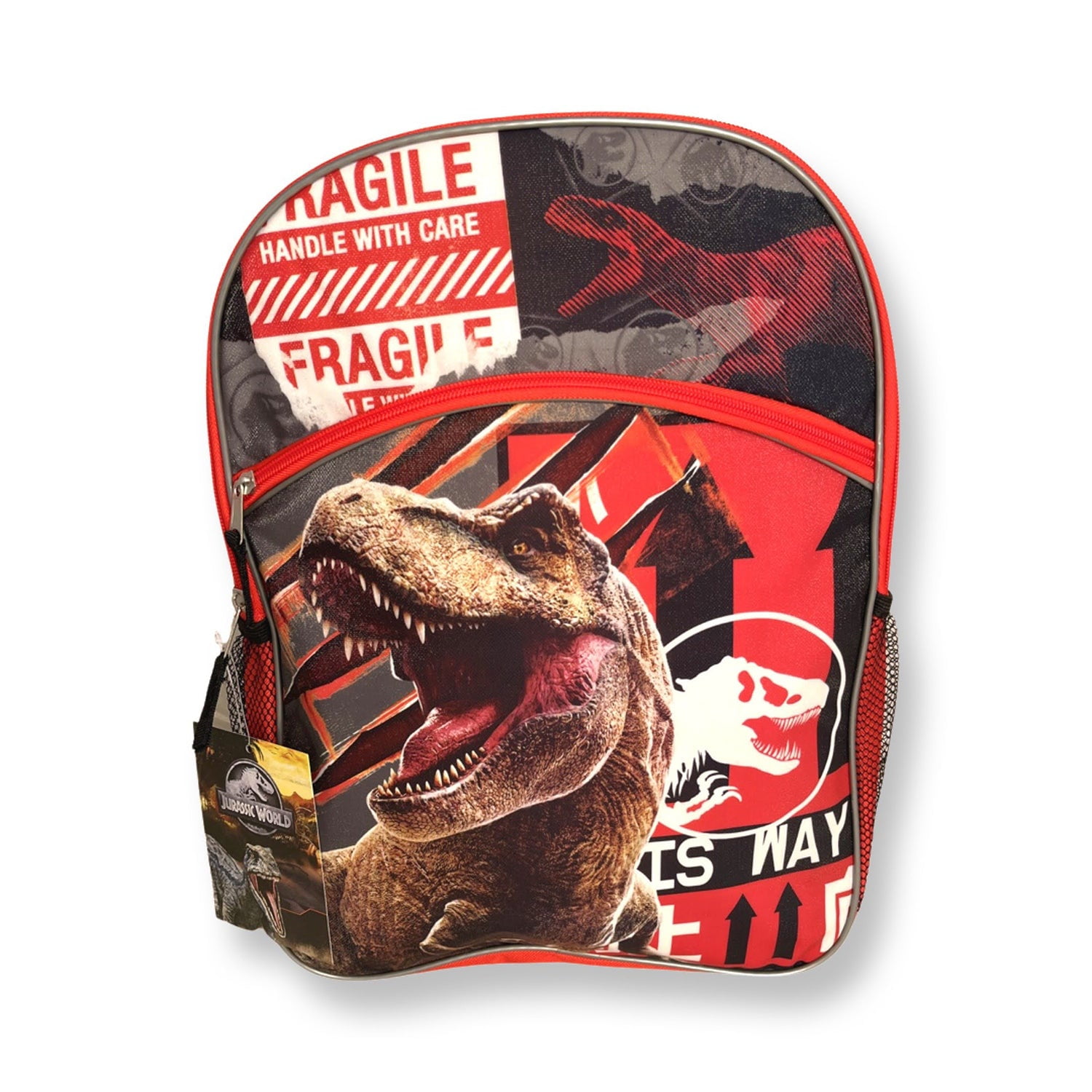 Jurassic World TRex 16 Inch Backpack