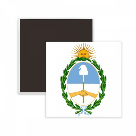 

Buenos Aires Argentina National Emblem Square Ceracs Fridge Magnet Keepsake Memento